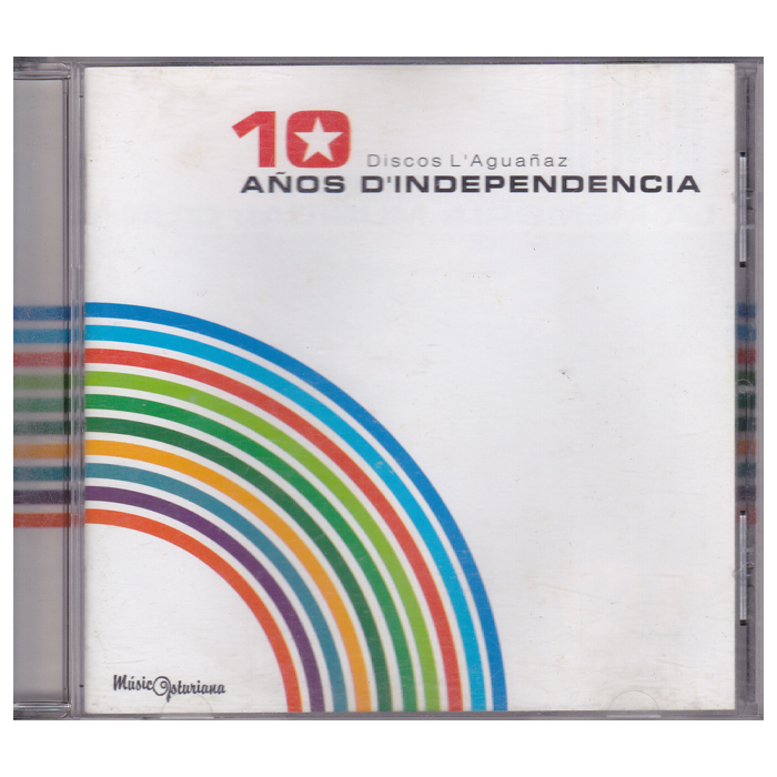 cd portada L´Aguañaz - 10 años de independencia